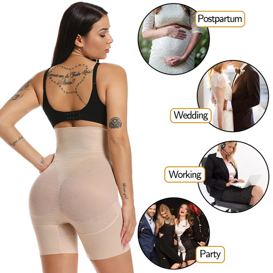 Slimming High Waist Shorts