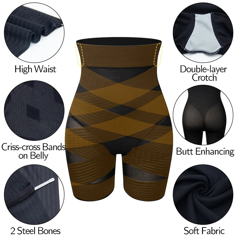 Slimming High Waist Shorts