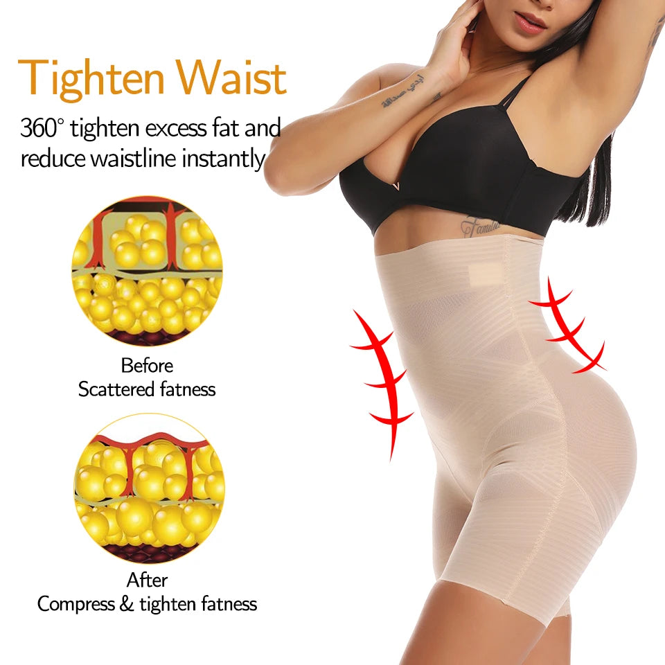 Slimming High Waist Shorts