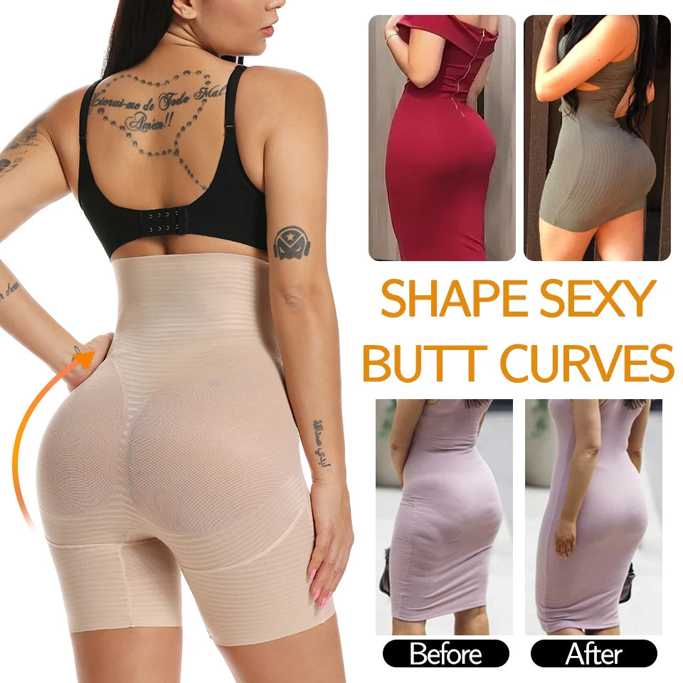 Slimming High Waist Shorts