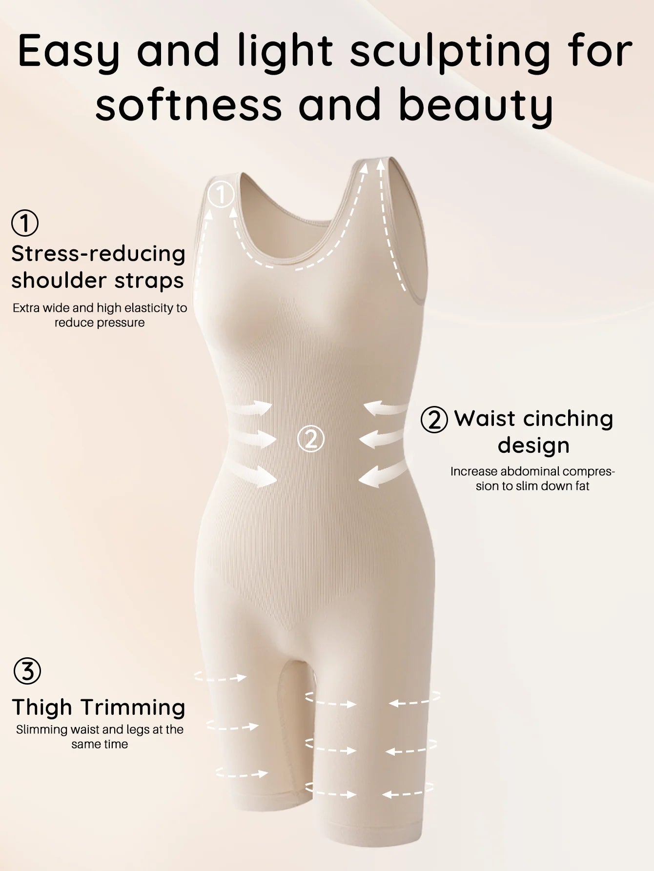 Seamless Full Body Shapewear