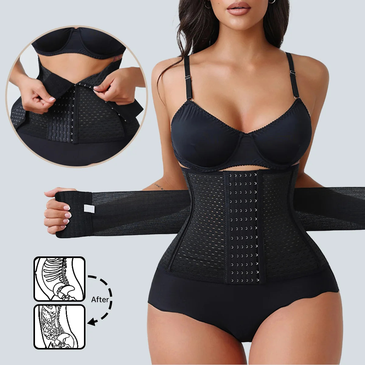 Adjustable Fitness Waist Trainer