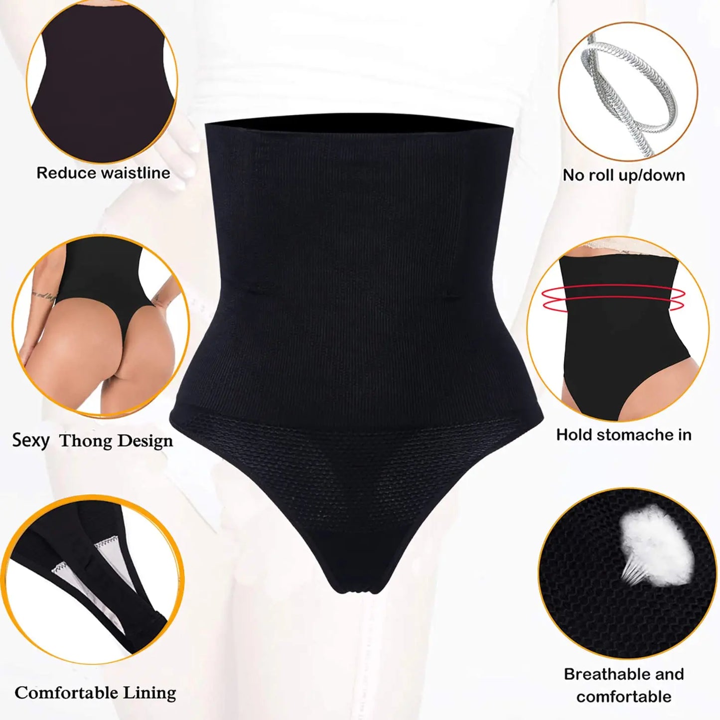 Tummy Control Slim Shorts