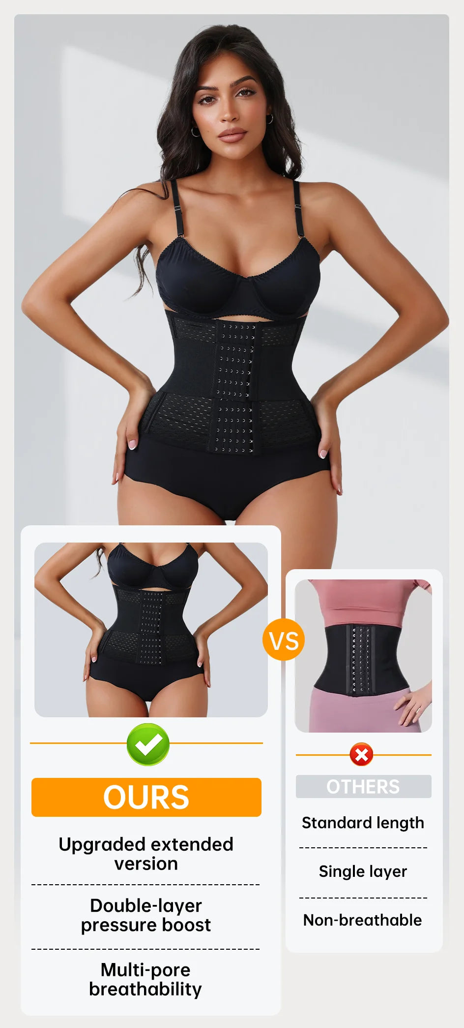 Adjustable Fitness Waist Trainer