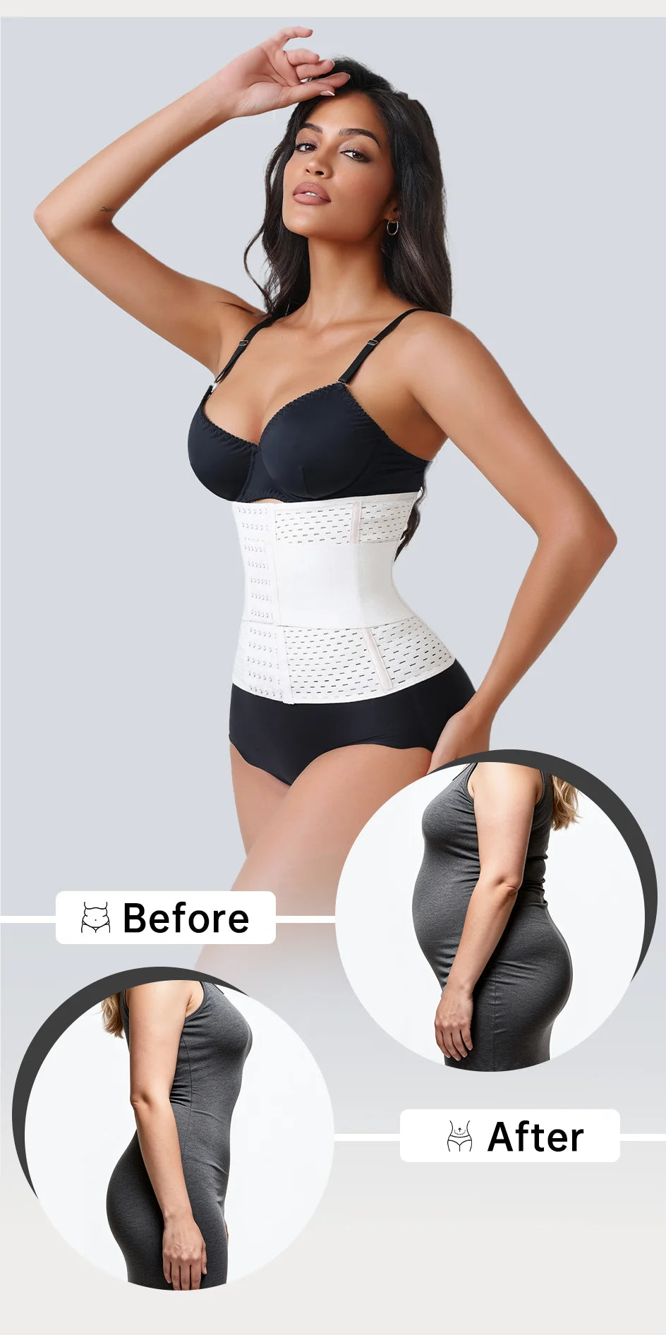 Adjustable Fitness Waist Trainer